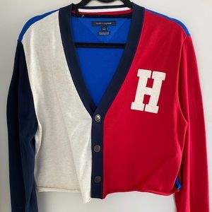 Vintage Tommy Hilfiger Cropped Cardigan